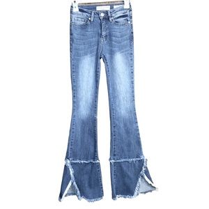 Mashed potatoes the Madeline mid rise flare jeans size 25